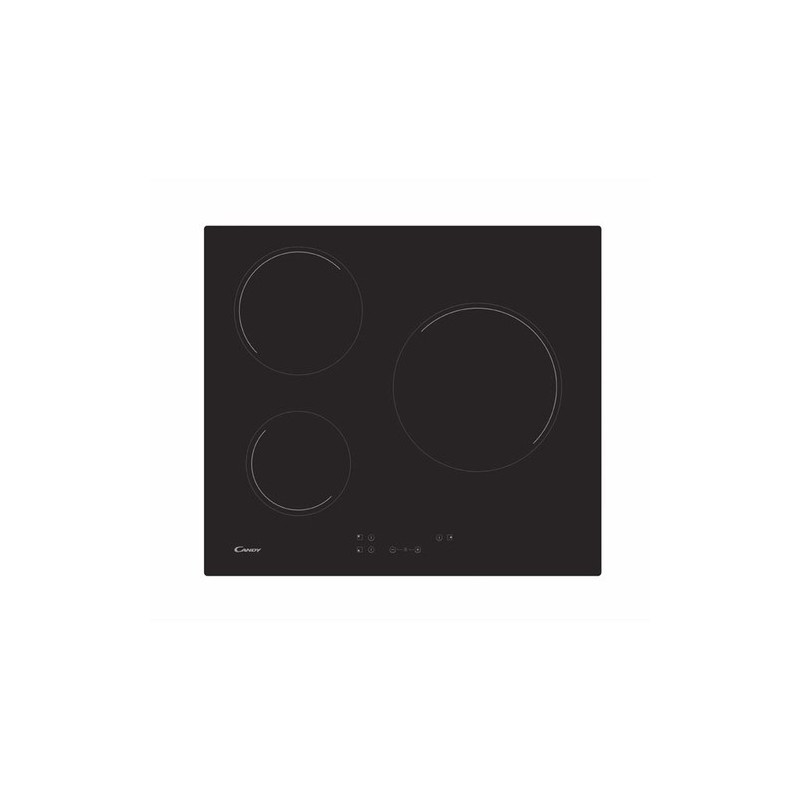 Candy CH63CC hobs Negro Integrado 60 cm Cerámico 3 zona(s)