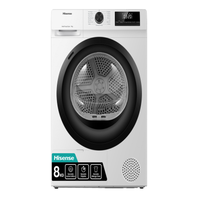 Secadora HISENSE DHQE800BW2 Clase A++ 8 Kg Blanco