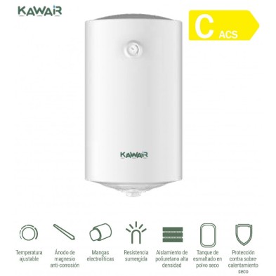 TERMO KAWAIR KW-TV-50EROS 50/L VERTICAL CLASE  C