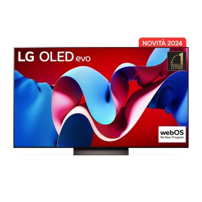 television LG OLED evo C4 OLED55C44LA. Diagonal de la pantalla: 139,7 cm (55"), Resolución de la pantalla: 3840