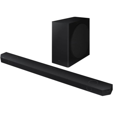 Barra de sonido - Samsung HW-Q800C/ZF, Bluetooth, Dolby Atmos inalámbrico, 39W, 5.1.2 canales, Compa