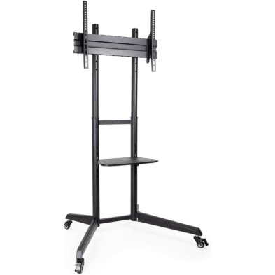 Soporte de Suelo Inclinable con Ruedas TooQ FS1170M-B para TV de 37-70"/ hasta 50kg