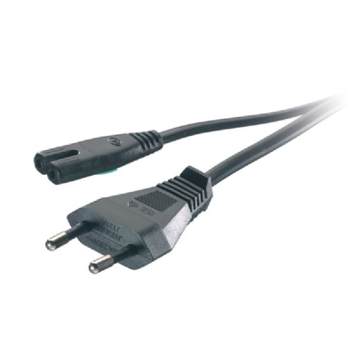 Cable de Corriente Vivanco VN 125-N Tipo 8 1,25 M Negro