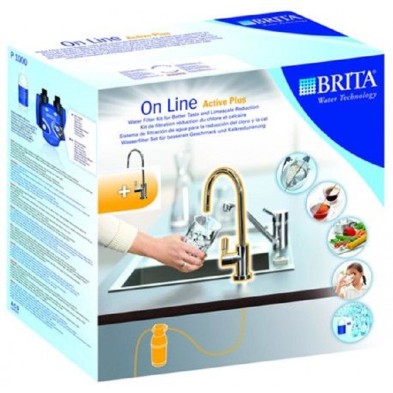 filtro de agua Brita 1004307 ON LINE ACTIVE PLUS SET SU2 CU