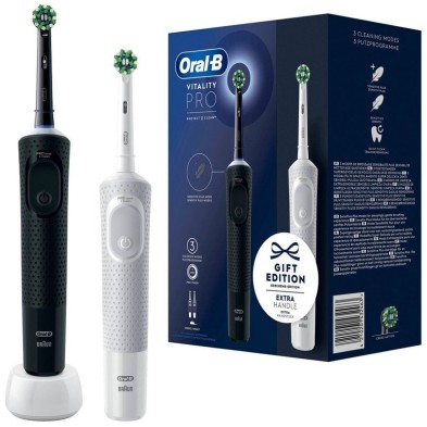 cepillo electrico braun Oral-B Vitality Pro D103 Duo Black/Blue