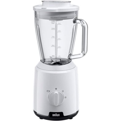 Batidora de vaso Braun JB 1050. Capacidad del tazón: 1,25 L, Tipo de control: Giratorio