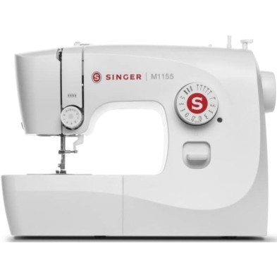 maquina de coser SINGER M1155. Blanco,automática