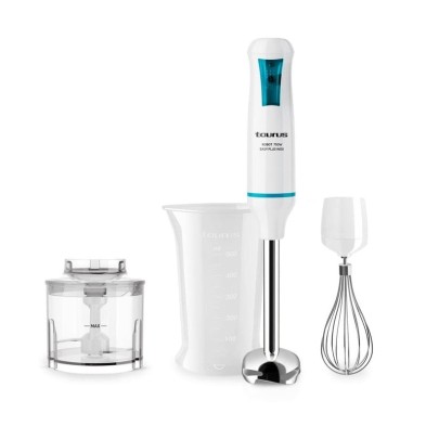 Taurus Robot 750 easy plus Batidora de Mano 750 W Azul, Blanco