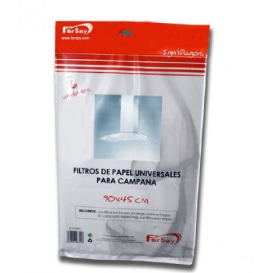 Filtro papel fersay universal campana cocina 90 x 45 cm