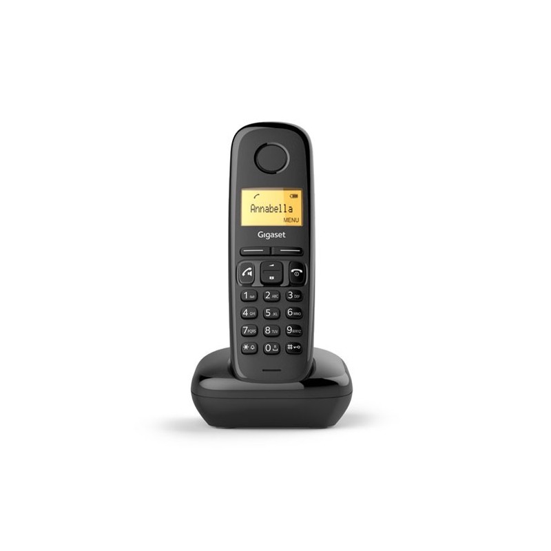 Gigaset A270 Teléfono DECT Identificador de llamadas Negro