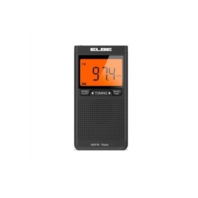 ELBE RF-94 radio Portátil Digital Negro