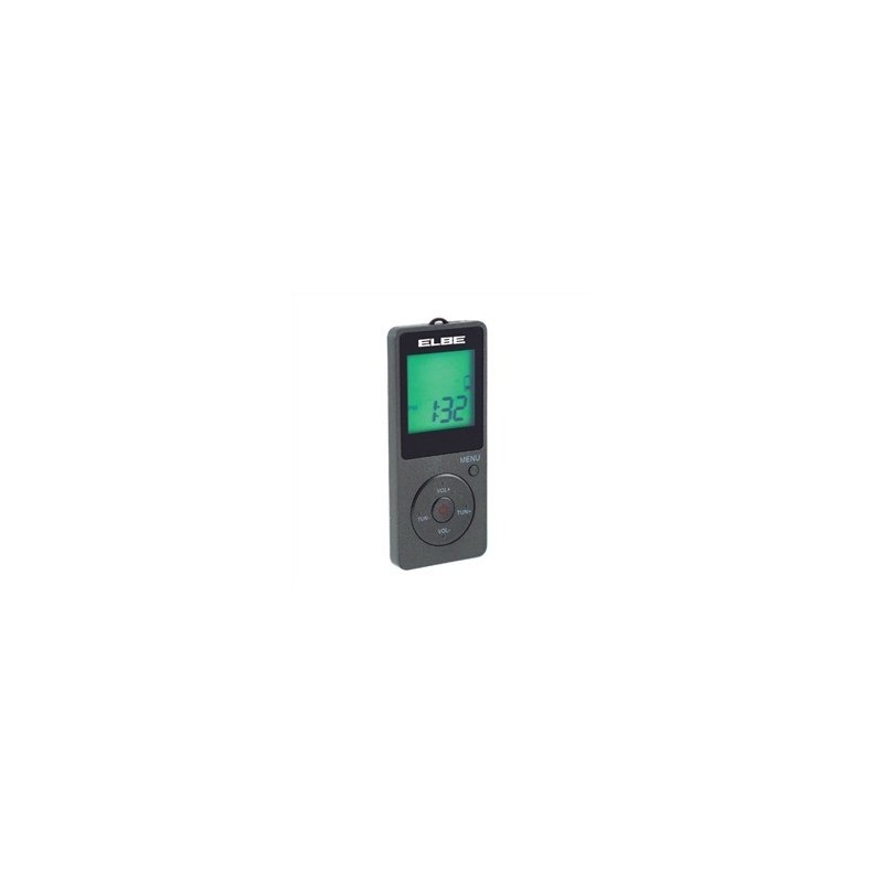 ELBE RF-95 radio Portátil Digital Negro