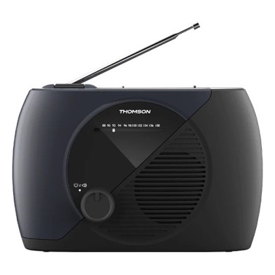 Thomson RT350 radio Portátil Analógica Negro