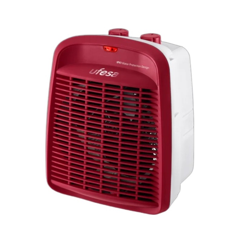 Ufesa 83105506 calefactor eléctrico Interior Rojo 2000 W Ventilador eléctrico