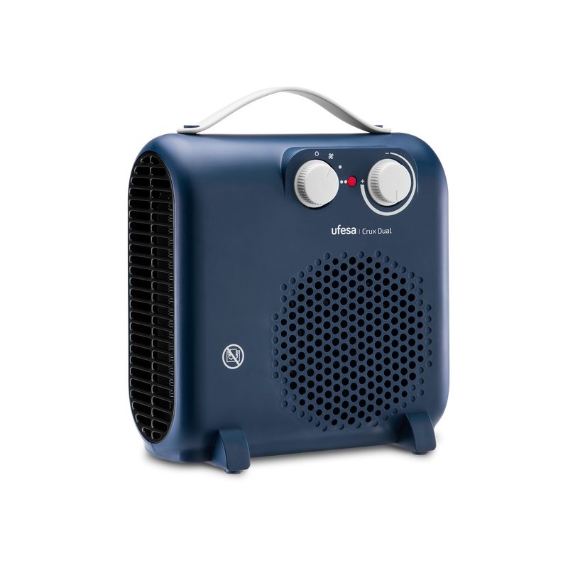 Ufesa 83105721 calefactor eléctrico Interior Azul Ventilador eléctrico