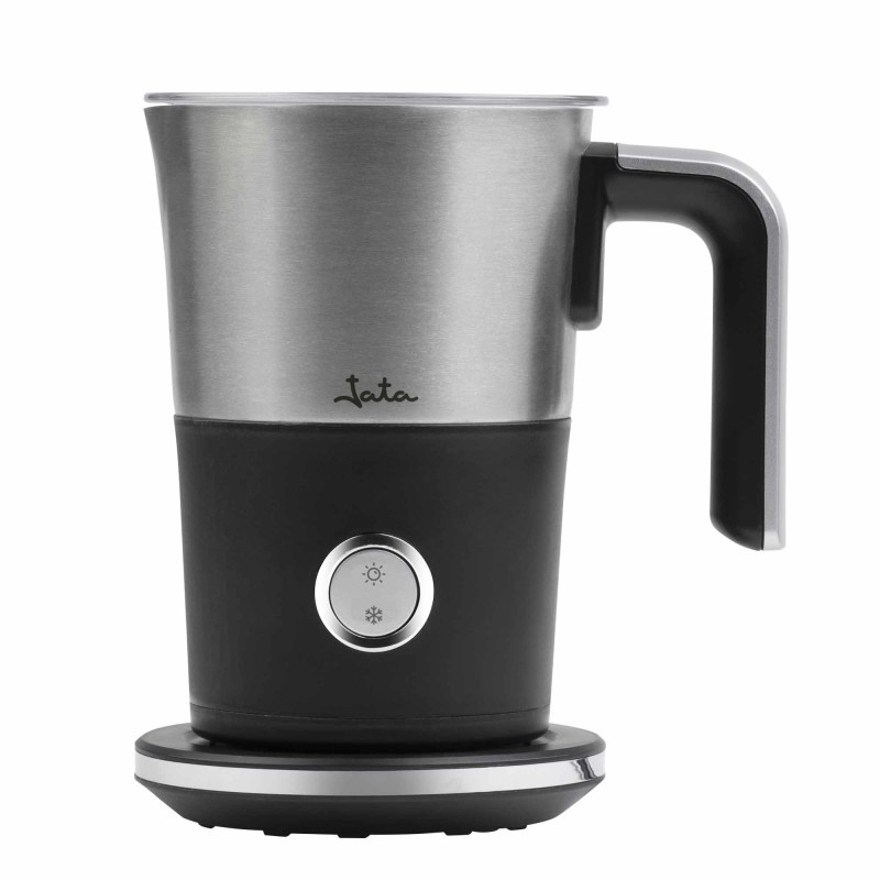 JATA JECL1900 espumador o calentador de leche Automático Negro, Acero inoxidable