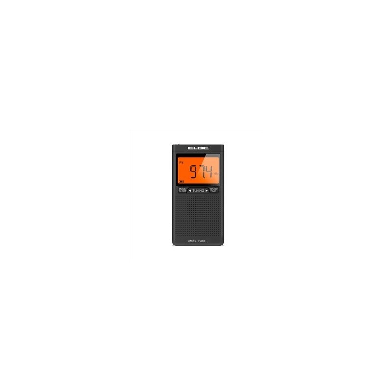 ELBE RF-94 radio Portátil Digital Negro