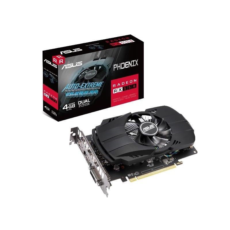 ASUS Phoenix PH-RX550-4G-EVO AMD Radeon RX 550 4 GB GDDR5