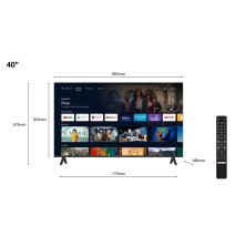 TCL S54 40S5400A Televisor 101,6 cm (40") Full HD Smart TV Wifi Plata