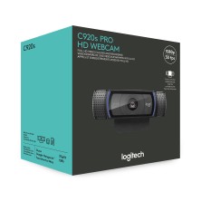 Logitech C920S HD Pro cámara web 1920 x 1080 Pixeles USB Negro