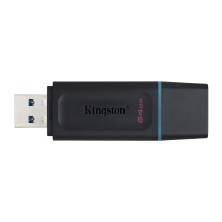 Kingston Technology DataTraveler Exodia unidad flash USB 64 GB USB tipo A 3.2 Gen 1 (3.1 Gen 1) Negr