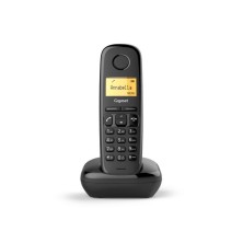 Gigaset A170 Trio Teléfono DECT/analógico Identificador de llamadas Negro