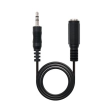 Nanocable 10.24.0205 cable de audio 5 m 3,5mm Negro