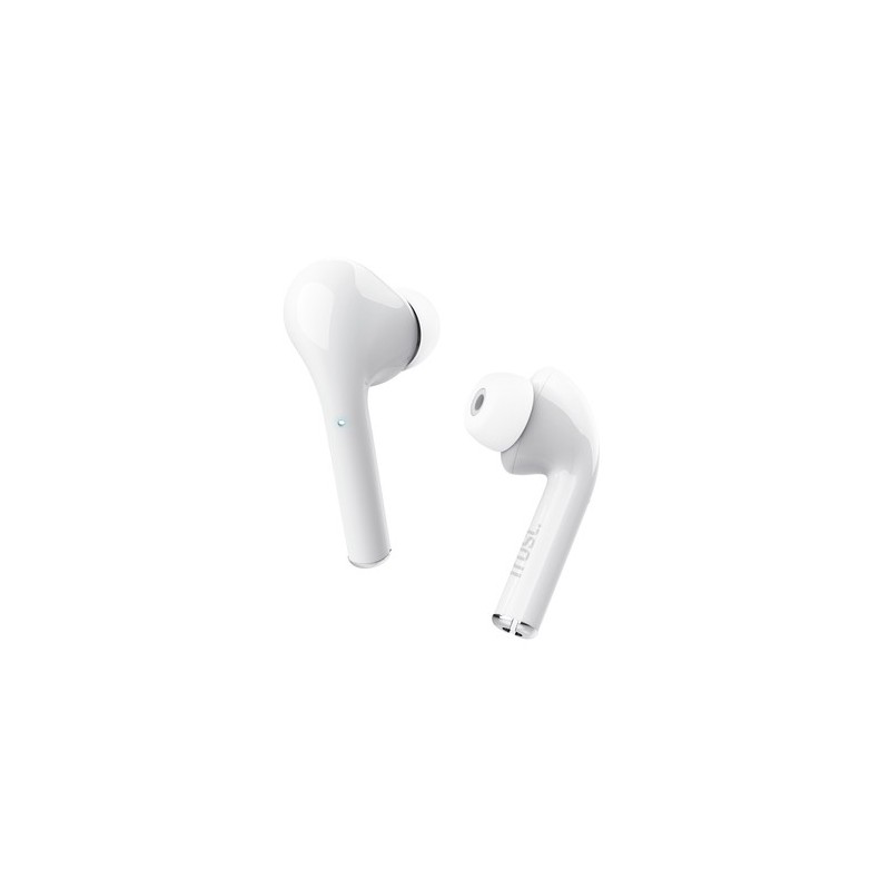 Trust Nika Auriculares True Wireless Stereo (TWS) Dentro de oído Llamadas/Música Bluetooth Blanco