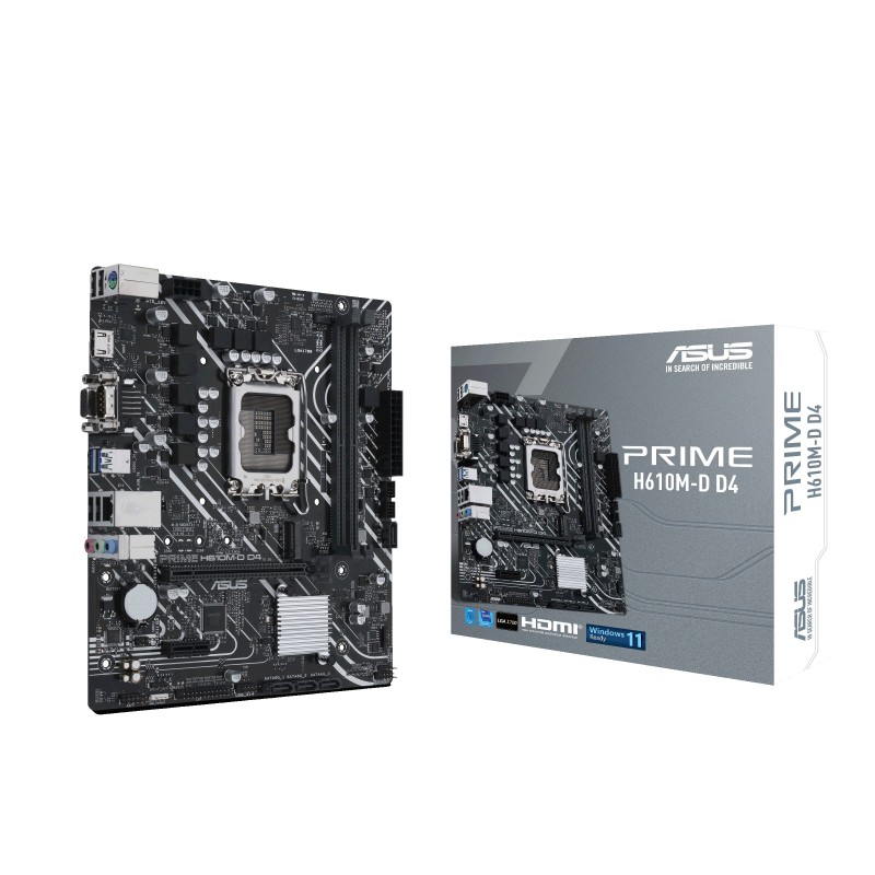 ASUS PRIME H610M-D D4 Intel H610 LGA 1700 micro ATX