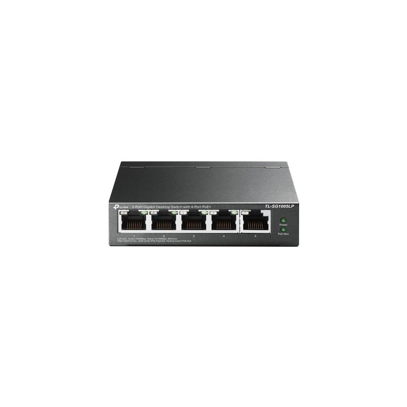 TP-Link TL-SG1005LP switch No administrado Gigabit Ethernet (10/100/1000) Energía sobre Ethernet (Po