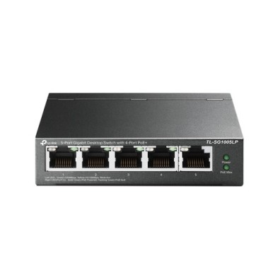 TP-Link TL-SG1005LP switch No administrado Gigabit Ethernet (10/100/1000) Energía sobre Ethernet (Po