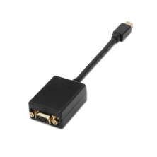 AISENS A125-0135 adaptador de cable de vídeo 0,15 m Mini DisplayPort VGA Negro