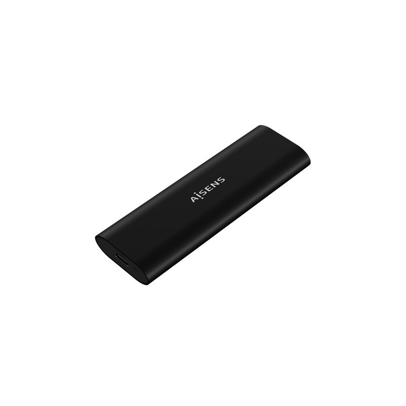 AISENS Caja Externa M.2 (NGFF) ASM2-014B SATA/NVMe A USB3.1 Gen2, Negro