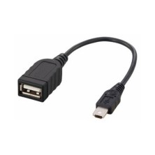 3GO AUSB-MINIUSB cable USB USB 2.0 USB A Mini-USB A Negro