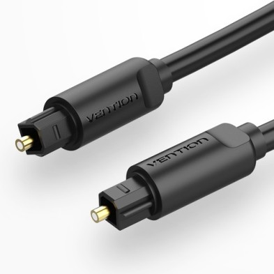 Vention Cable de Audio de Fibra óptica BAEBF/ 1m/ Negro