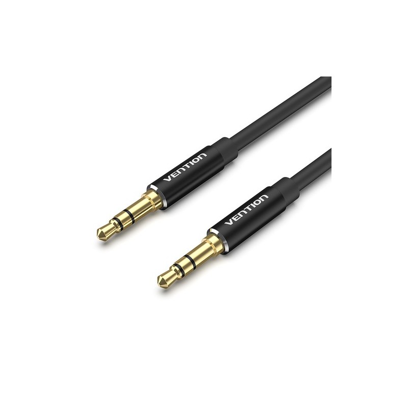 Vention Cable Estéreo BAXBH/ Jack 3.5 Macho - Jack 3.5 Macho/ 2m/ Negro