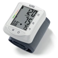 Laica BM1006 monitor de ritmo cardiaco Muñeca Gris, Blanco