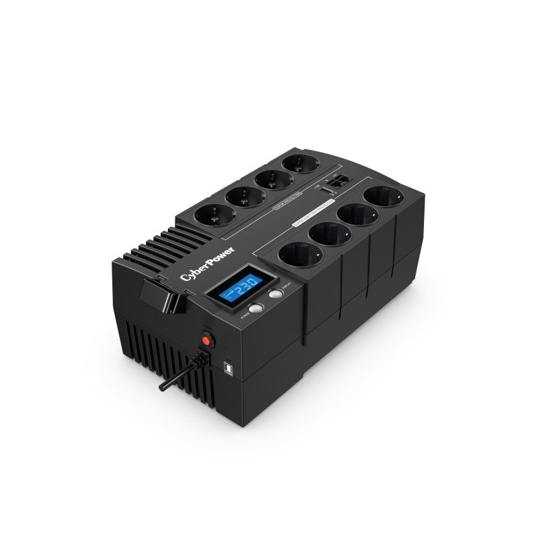 CyberPower BR700ELCD sistema de alimentación ininterrumpida (UPS) Línea interactiva 0,7 kVA 420 W 8