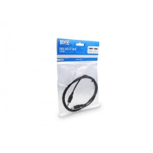 3GO CA106 cable de audio 1 m 3,5mm Negro