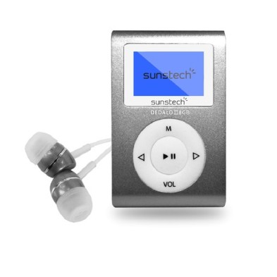 Sunstech MP3 Dedalo II 8Gb micro USB Reproductor de MP3 Gris