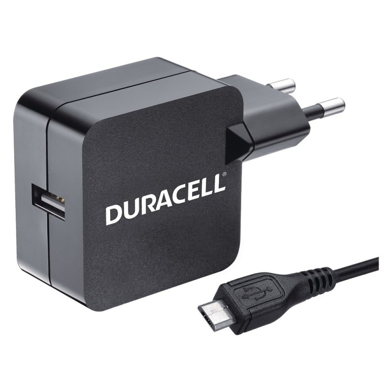 Duracell DMAC10-EU cargador de dispositivo móvil Universal Negro Corriente alterna Interior