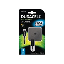 Duracell DMAC10-EU cargador de dispositivo móvil Universal Negro Corriente alterna Interior