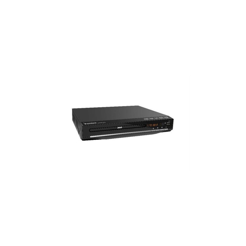 Sunstech DVPMH225 Reproductor de DVD Negro