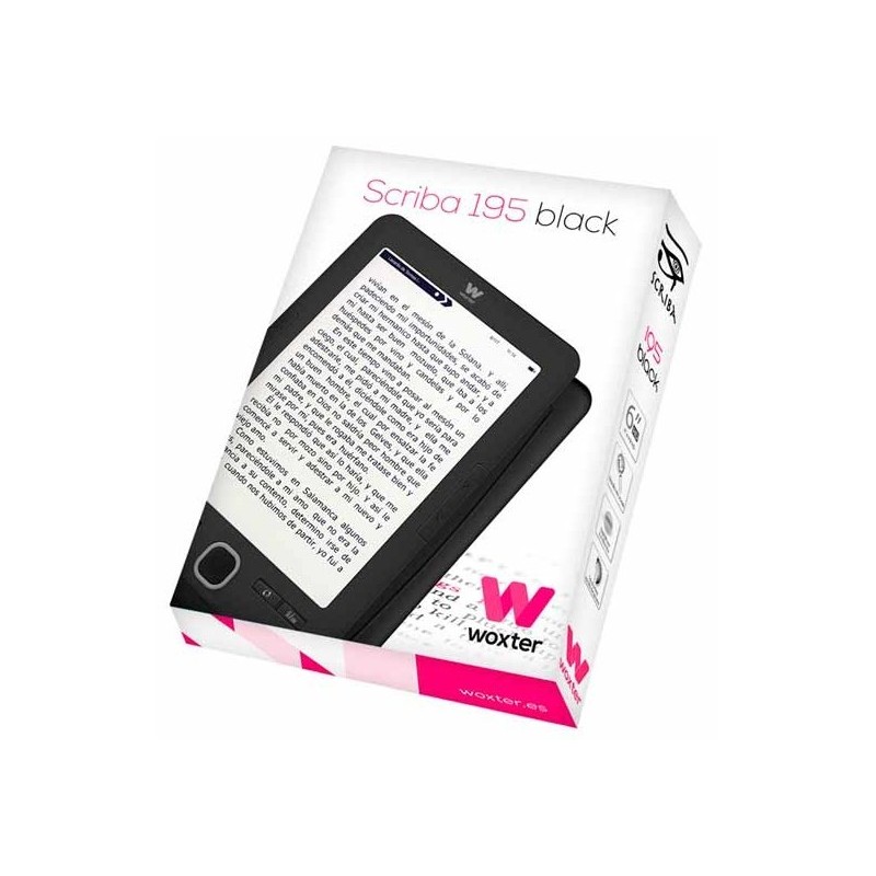 Woxter Scriba 195 lectore de e-book 4 GB Negro