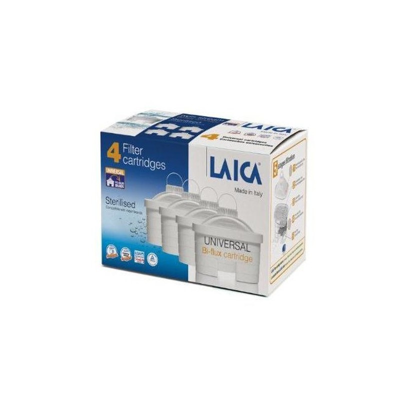 Laica F4M suministro de filtro de agua Cartucho 4 pieza(s)