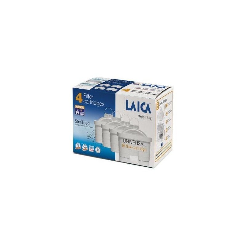 Laica F4M suministro de filtro de agua Cartucho 4 pieza(s)