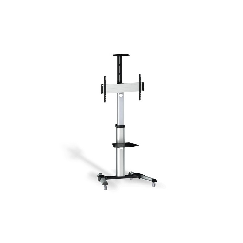 AISENS FT70TRE-037 soporte para pantalla de señalización 177,8 cm (70") Negro, Plata