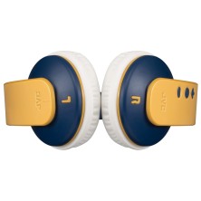 JVC HA-KD10W-Y-E auricular y casco Auriculares Inalámbrico Diadema Música Bluetooth Azul, Amarillo