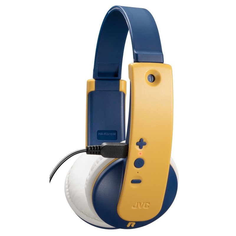 JVC HA-KD10W-Y-E auricular y casco Auriculares Inalámbrico Diadema Música Bluetooth Azul, Amarillo