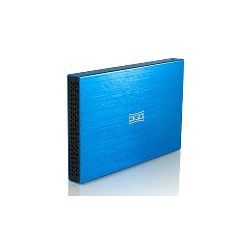 3GO HDD25BL13 caja para disco duro externo Azul 2.5"